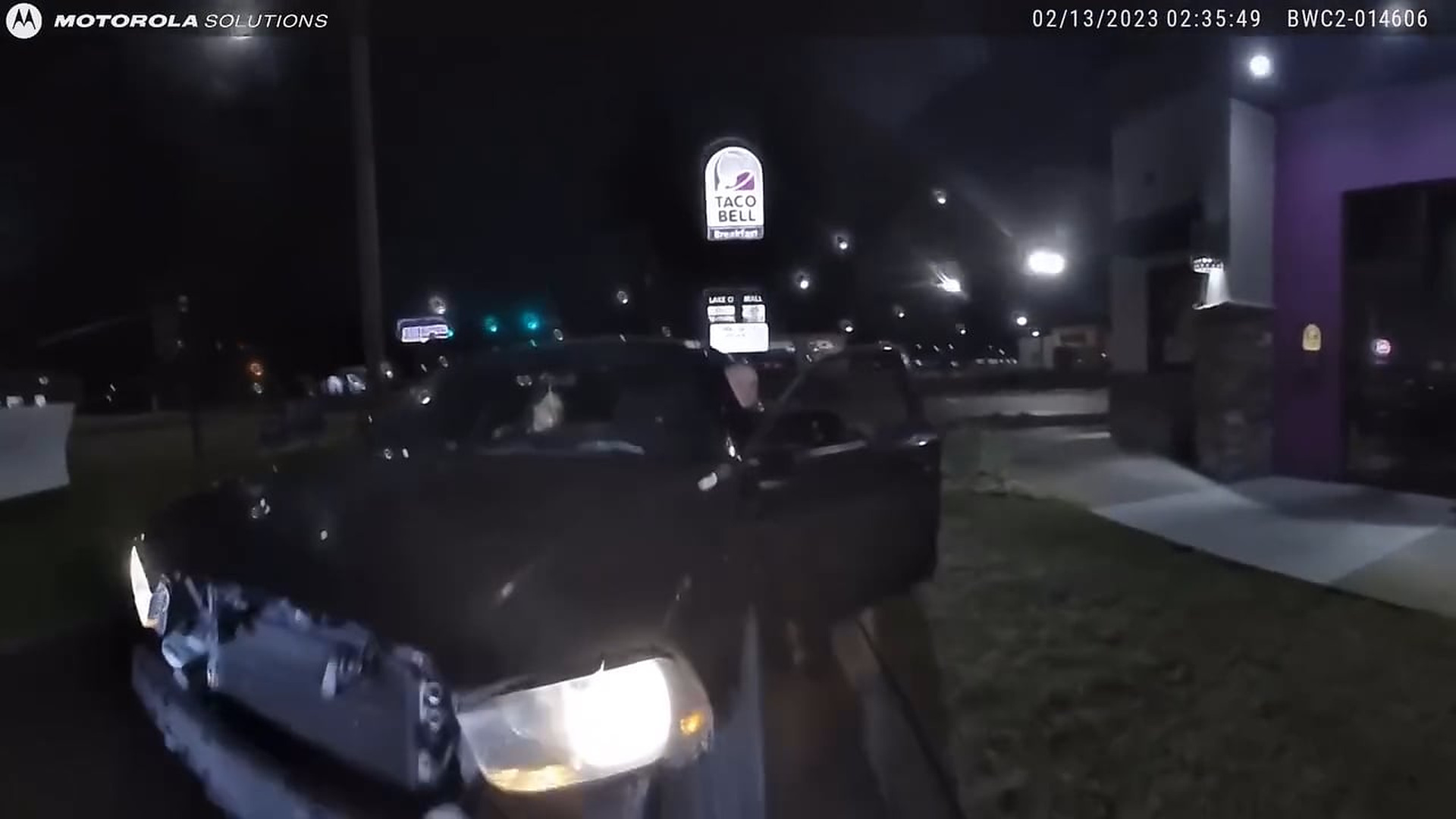 H2407007_246. Police Surprise Drunk Man At Taco Bell, Ends Badly