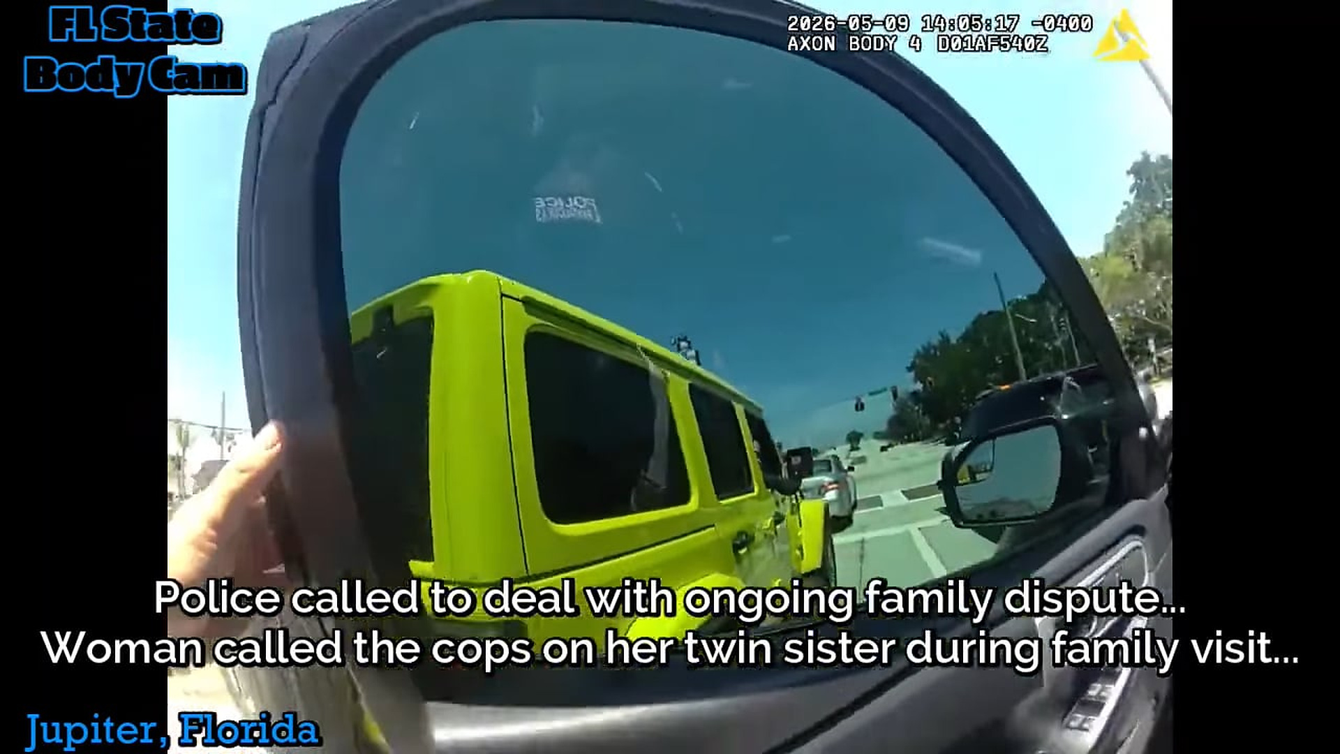H3007032_Florida Woman Calls the Cops on Her Twin Sister - Jupiter, Florida