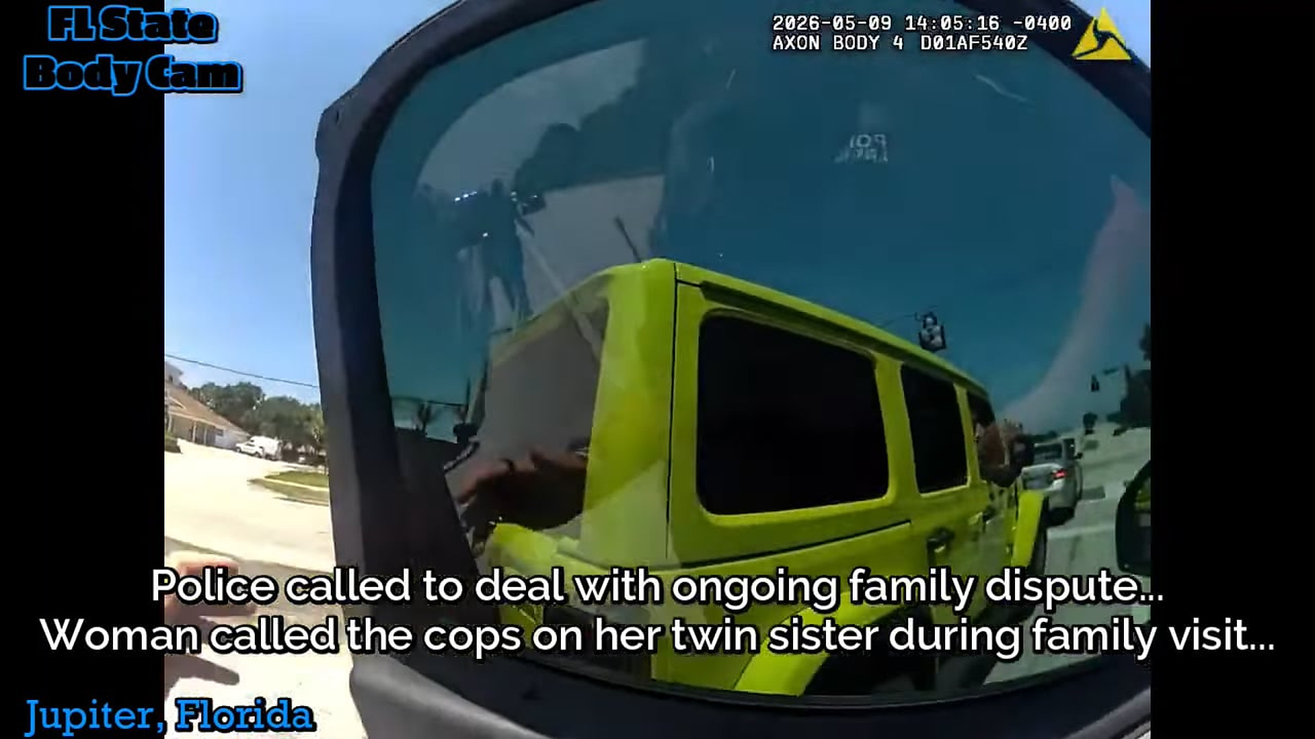 H3007032_Florida Woman Calls the Cops on Her Twin Sister - Jupiter, Florida