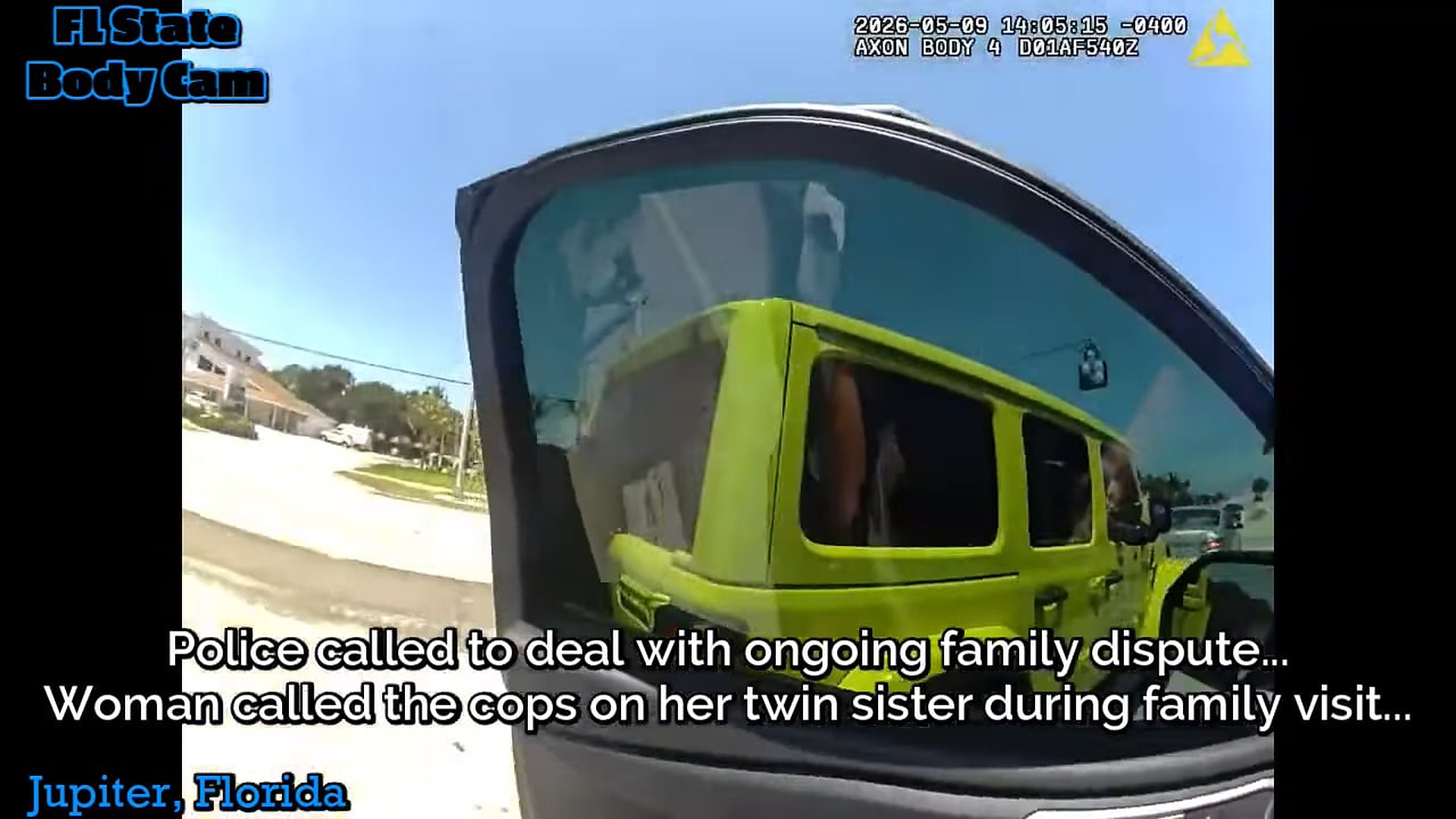H3007032_Florida Woman Calls the Cops on Her Twin Sister - Jupiter, Florida