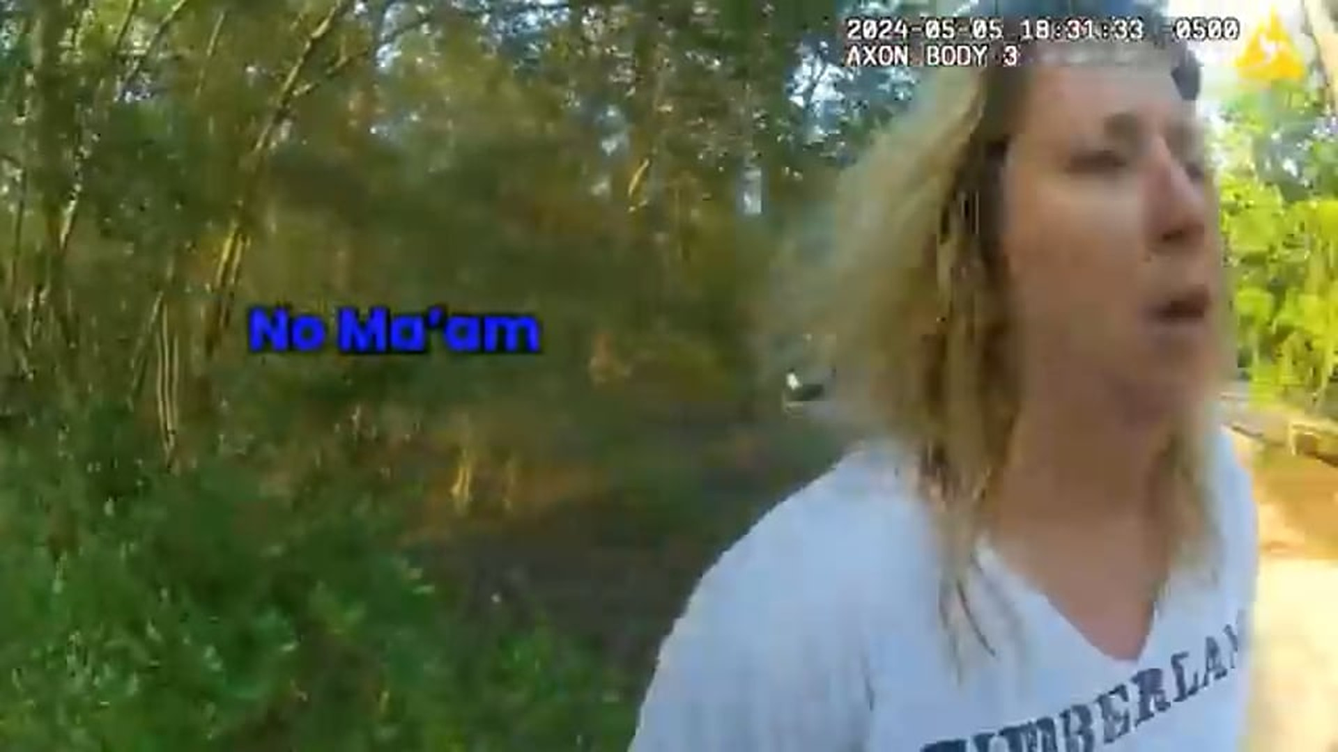 H1308041_Entitled Woman Makes Situation 10X Worse (Police Bodycam)