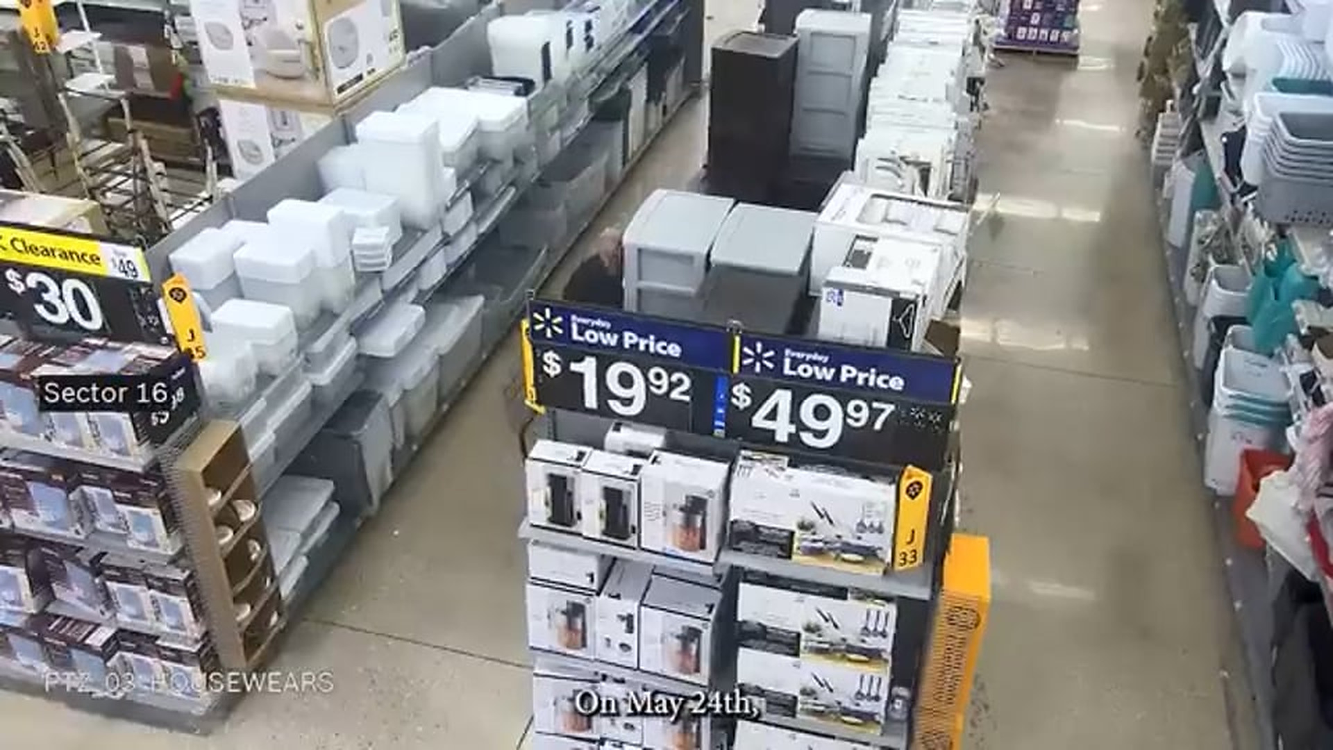 H1409040_Walmart Shoplifter Tries Stealing on Electric Scooter, Fails Miserably